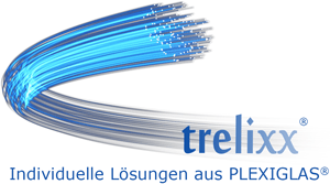 Logo trelixx GmbH - Individuelle Lösungen aus Plexiglas (r)